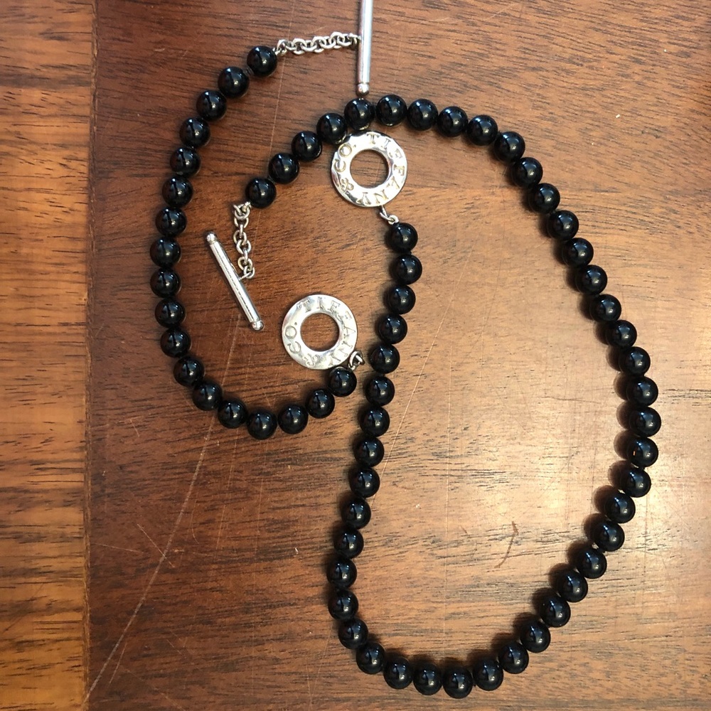 Tiffany necklace and bracelet set